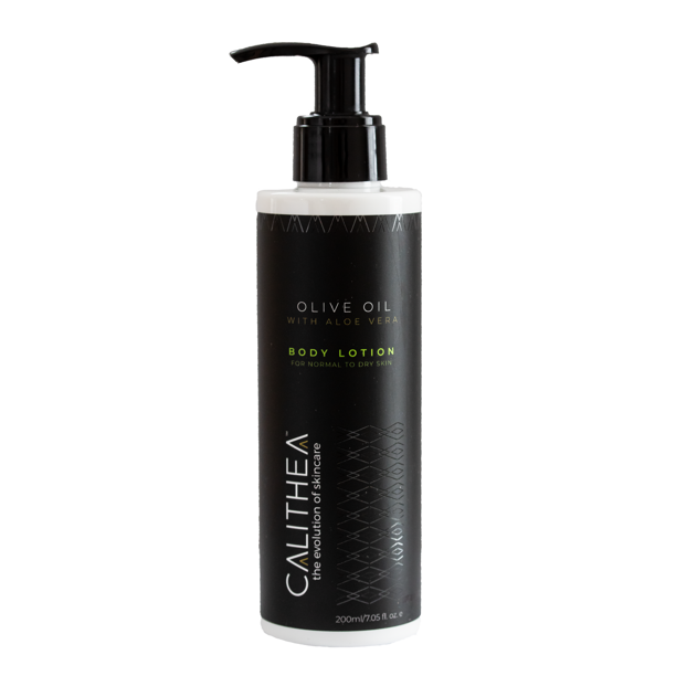 CALITHEA OLIVE OIL BODY LOTION WITH ALOE VERA: 97% NATURAL CONTENT - WORLD PRODUCTS SHOP