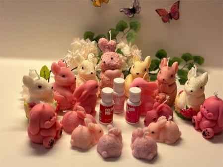 23 Smalti per pitturare. Bricolage Candele Gesso Marmorina Jasmonite Diplast e Polvere di Ceramica. Coloranti a base acqua