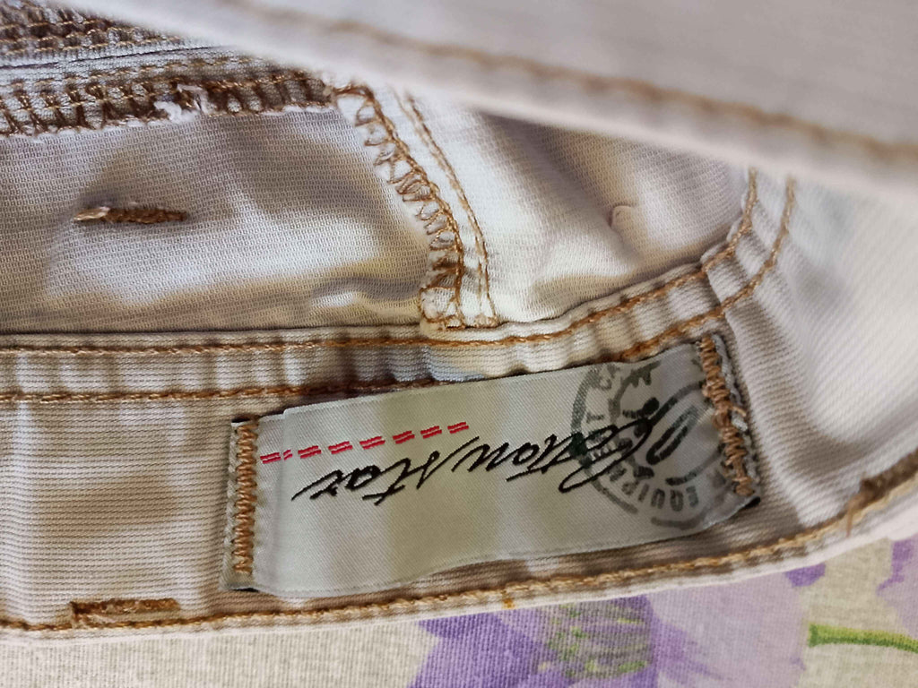 Pantalone Uomo.BEIGE. Pantaloni Eleganti. Tg54