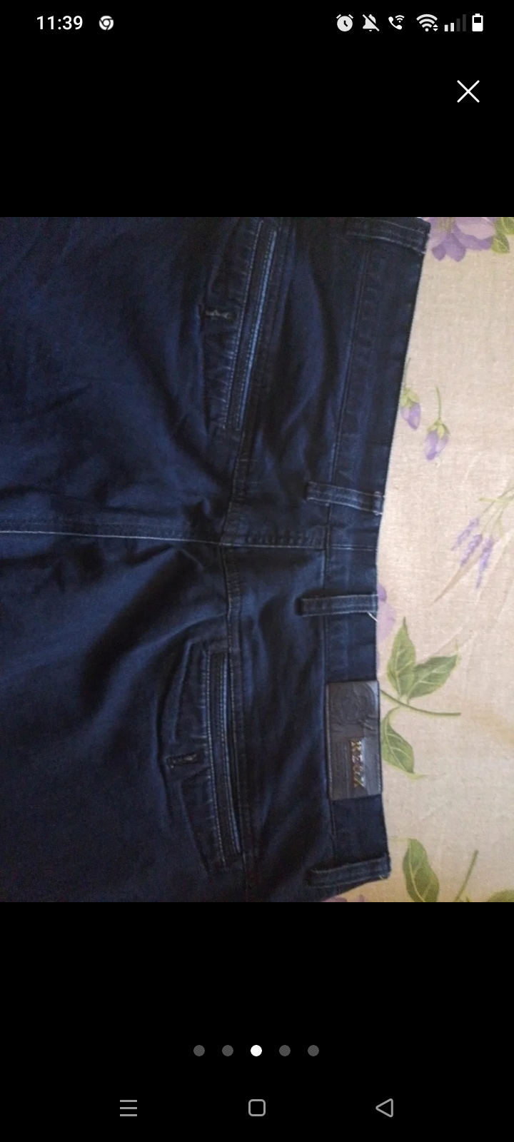 JEANS CASUAL REeX.       Blu scuro.Misura 52/L. Unisex. - WORLD PRODUCTS SHOP