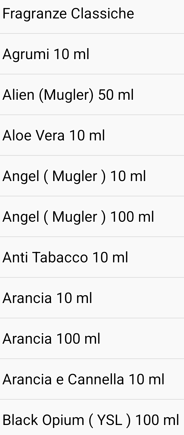 Fragranze per Candele 10 - 20 - 50 - 100 ml - WORLD PRODUCTS SHOP