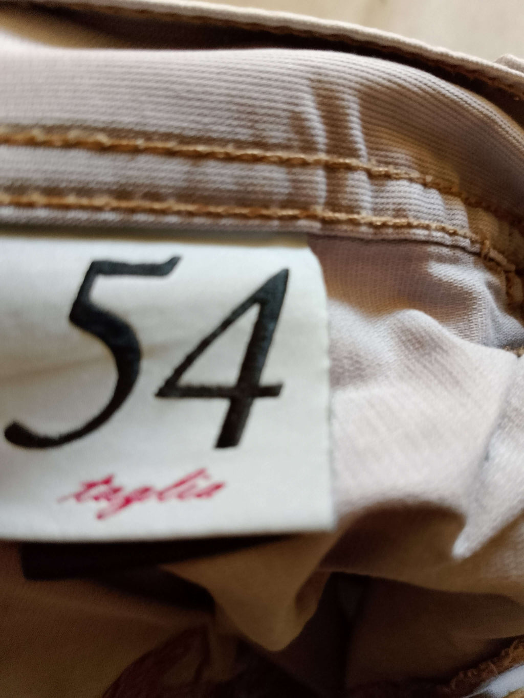 Pantalone Uomo.BEIGE. Pantaloni Eleganti. Tg54 - WORLD PRODUCTS SHOP