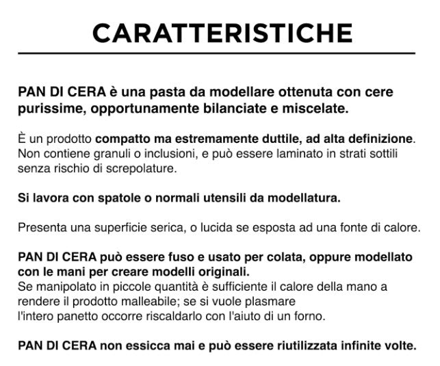 CERA DA MODELLARE ANCHE A MANO