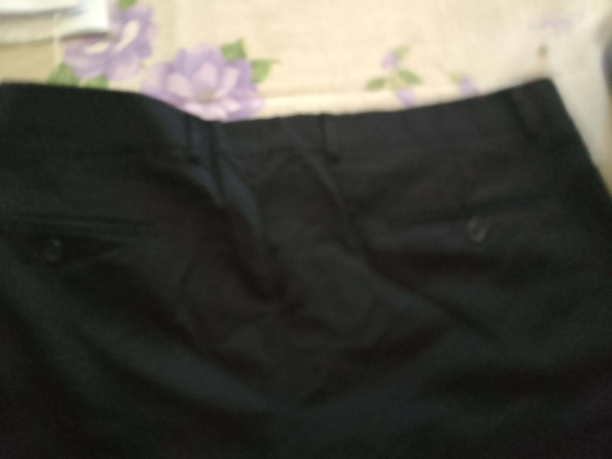 Pantaloni Uomo. Neri Eleganti.Tg 54.pura lana vergine.Gianni Verdelli by Marzotto. - WORLD PRODUCTS SHOP