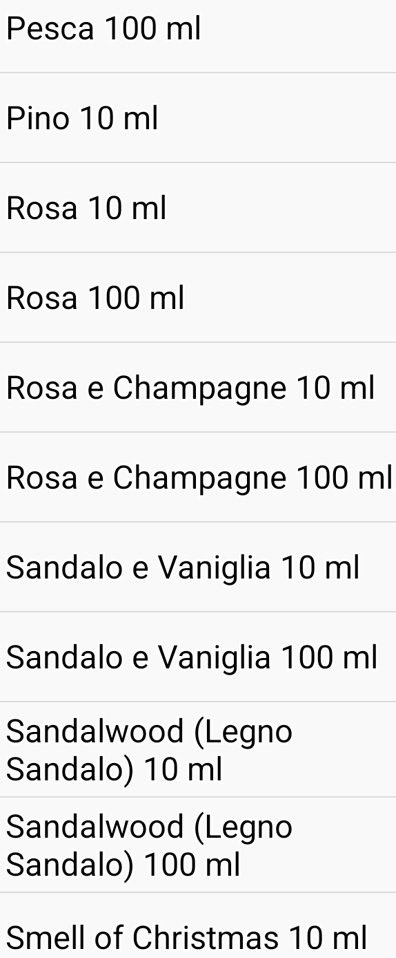Fragranze per Candele 10 - 20 - 50 - 100 ml - WORLD PRODUCTS SHOP