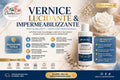 LUCIDANTE E IMPERMEABILE.Per gesso, jensonite,resina,candele, ceramica e pietra